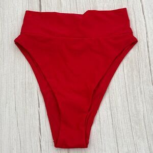 Aerie High Cut Cheeky Bikini Bottoms NWT